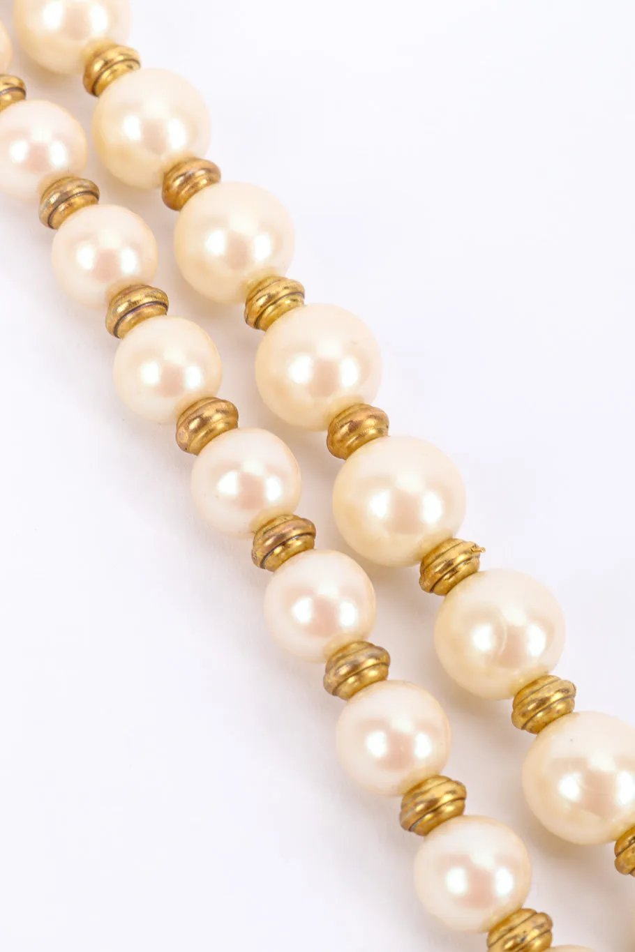 Gripoix Pearl Heart Necklace and Earrings Set