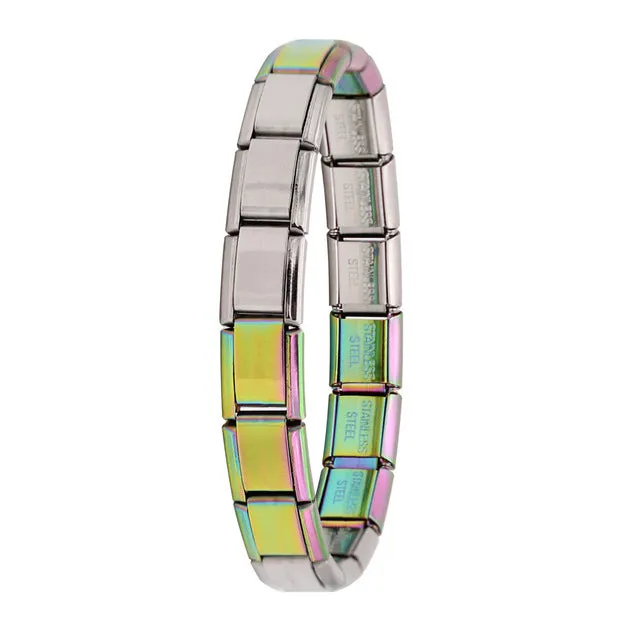 Hapiship  Women's Jewelry 9mm Width  Elastic Charm Bracelet