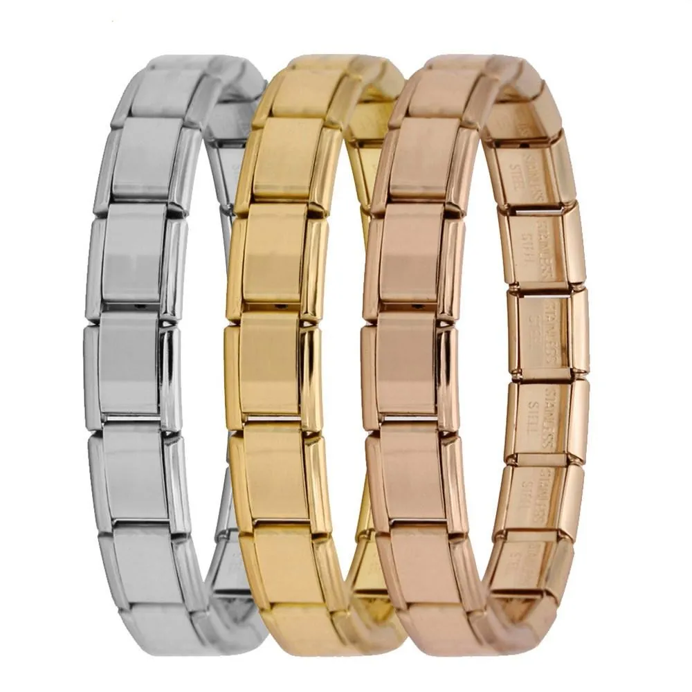 Hapiship  Women's Jewelry 9mm Width  Elastic Charm Bracelet
