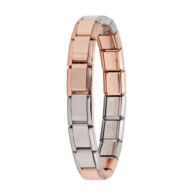 Hapiship  Women's Jewelry 9mm Width  Elastic Charm Bracelet