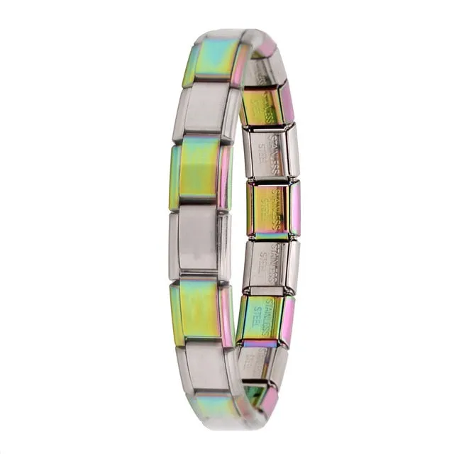 Hapiship  Women's Jewelry 9mm Width  Elastic Charm Bracelet