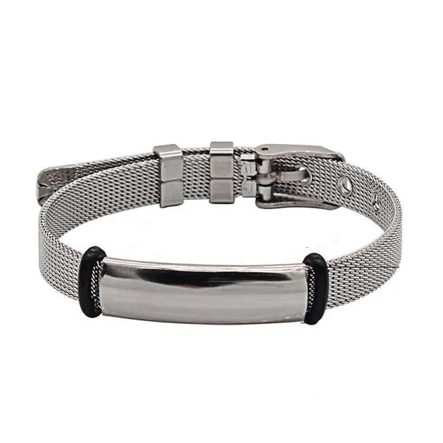 Hapiship  Women's Jewelry 9mm Width  Elastic Charm Bracelet