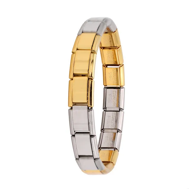 Hapiship  Women's Jewelry 9mm Width  Elastic Charm Bracelet
