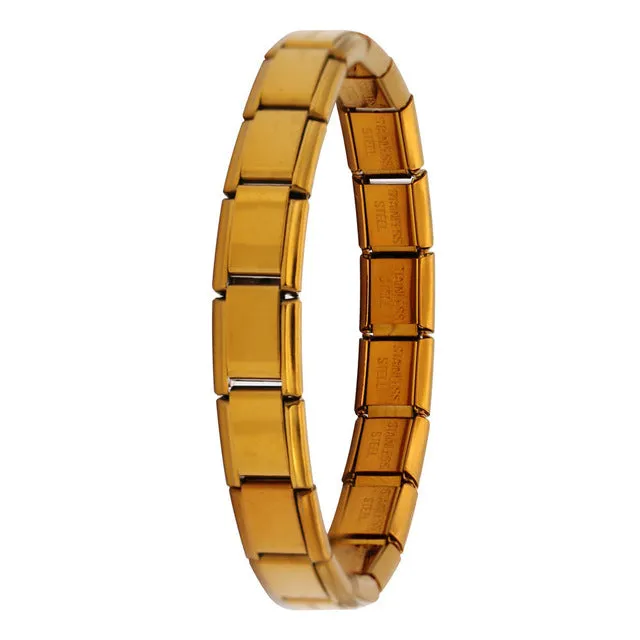 Hapiship  Women's Jewelry 9mm Width  Elastic Charm Bracelet