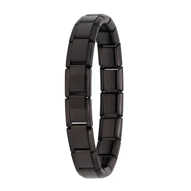 Hapiship  Women's Jewelry 9mm Width  Elastic Charm Bracelet