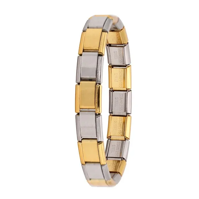 Hapiship  Women's Jewelry 9mm Width  Elastic Charm Bracelet