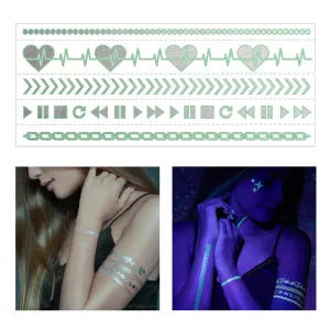 Heartbeat Bracelets Glow-in-dark