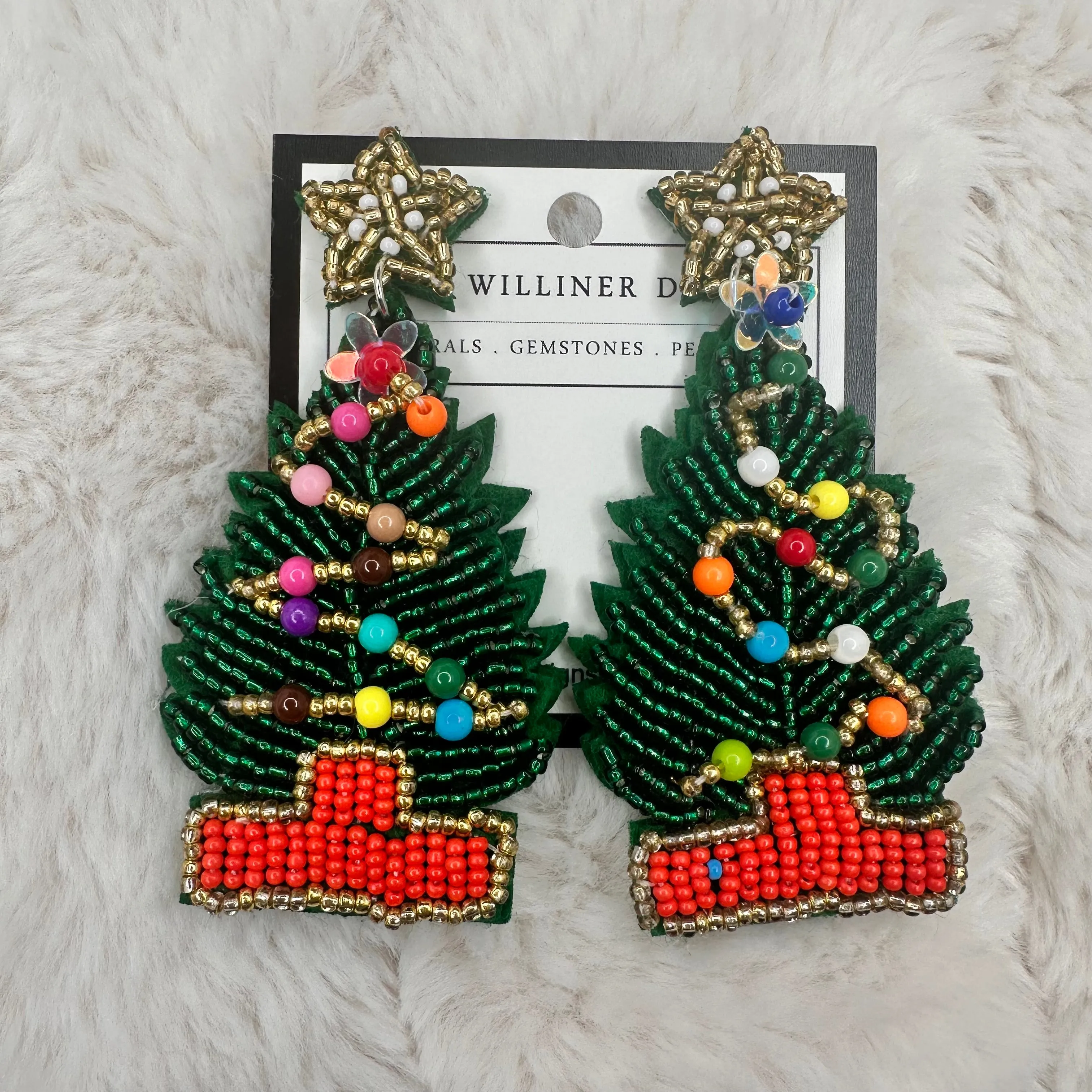Holiday Collection Beaded Earrings | Erika Williner Designs