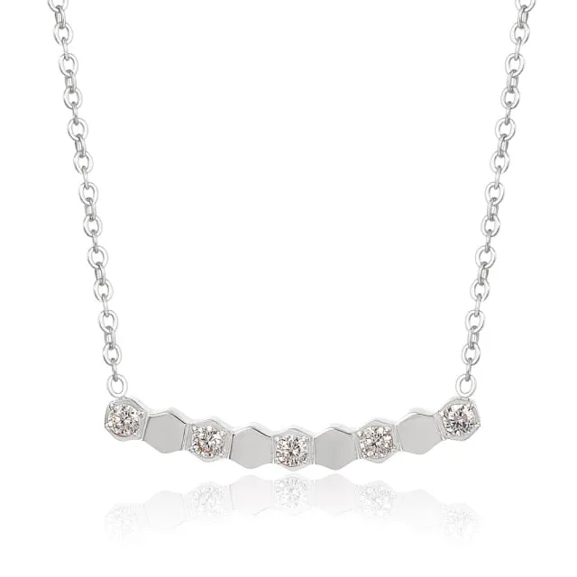 Honeycomb Style Necklace