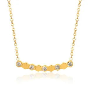 Honeycomb Style Necklace