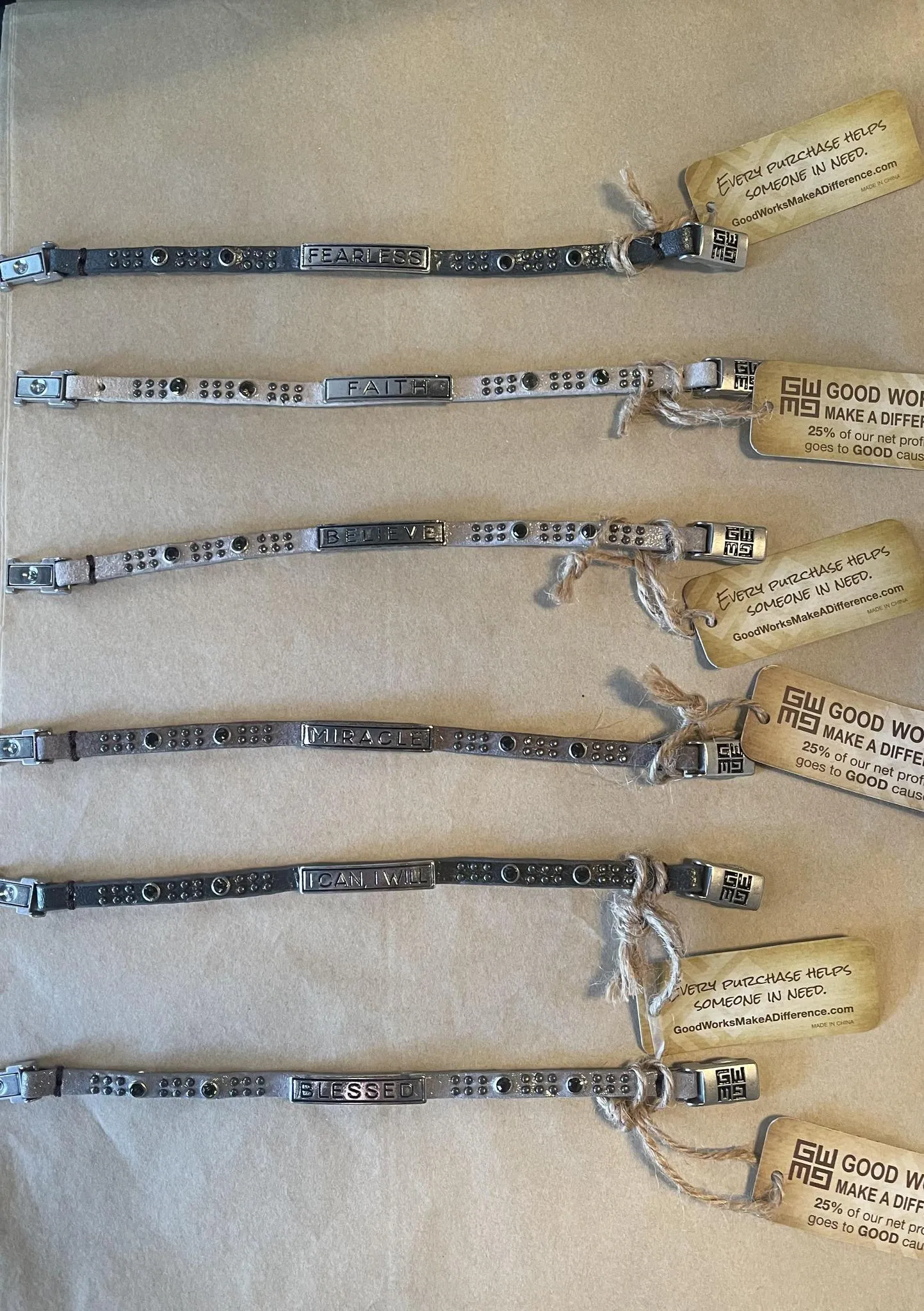 Inspirational Magnetic Bracelets
