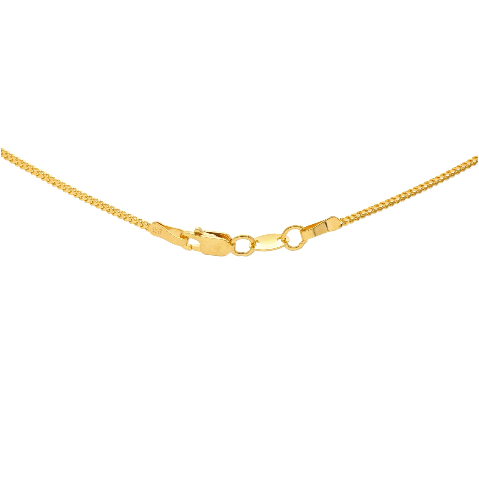 Irya Pendant Set in 22K Yellow Gold (27.8gm)