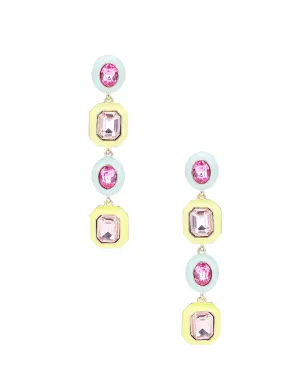 JEWEL PASTEL DROP EARRING