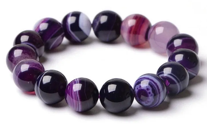 Jewellery - Purple Onyx Bracelets
