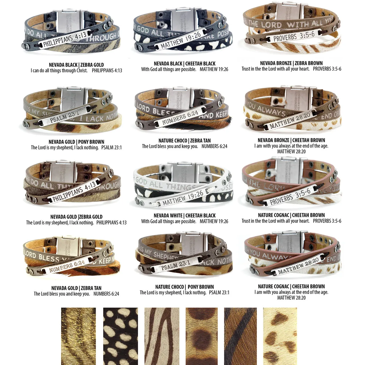 Journey Trio Bible Cuff