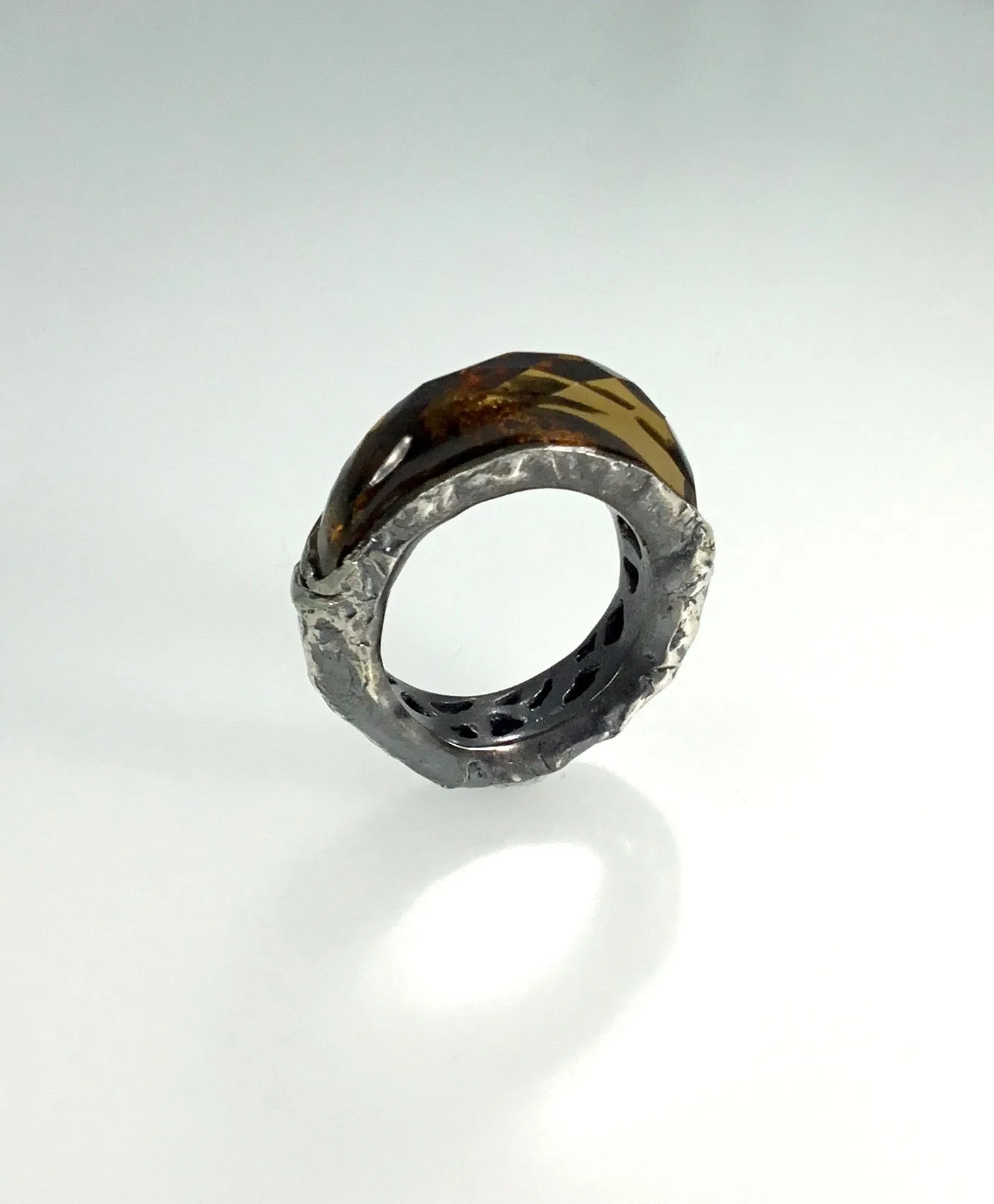 Kika Alvarenga Smoky Quartz Ring