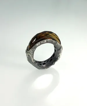 Kika Alvarenga Smoky Quartz Ring