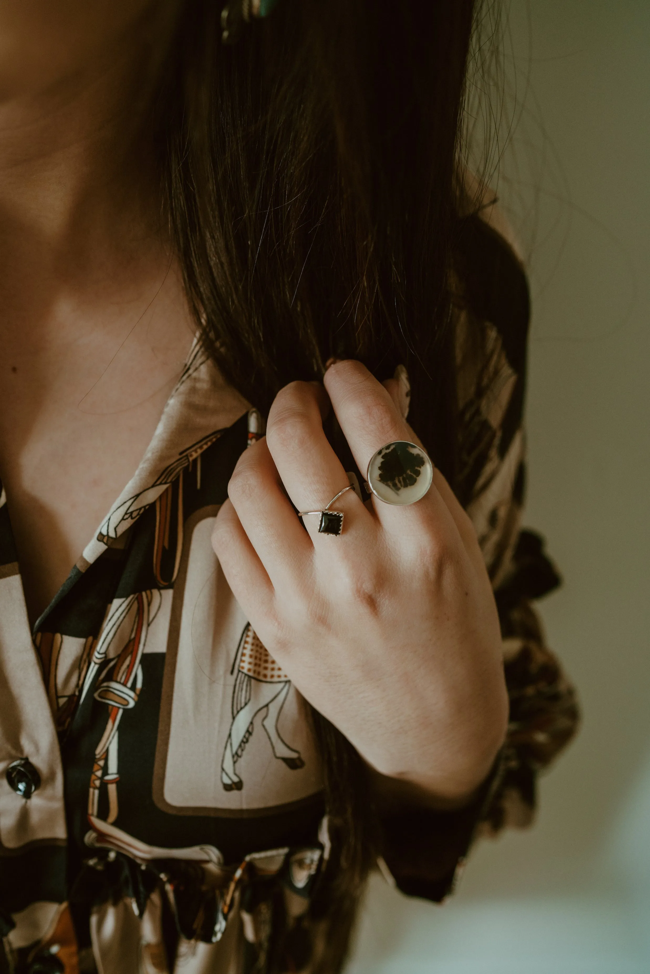 Kimber Ring | #4 | Scenic Agate