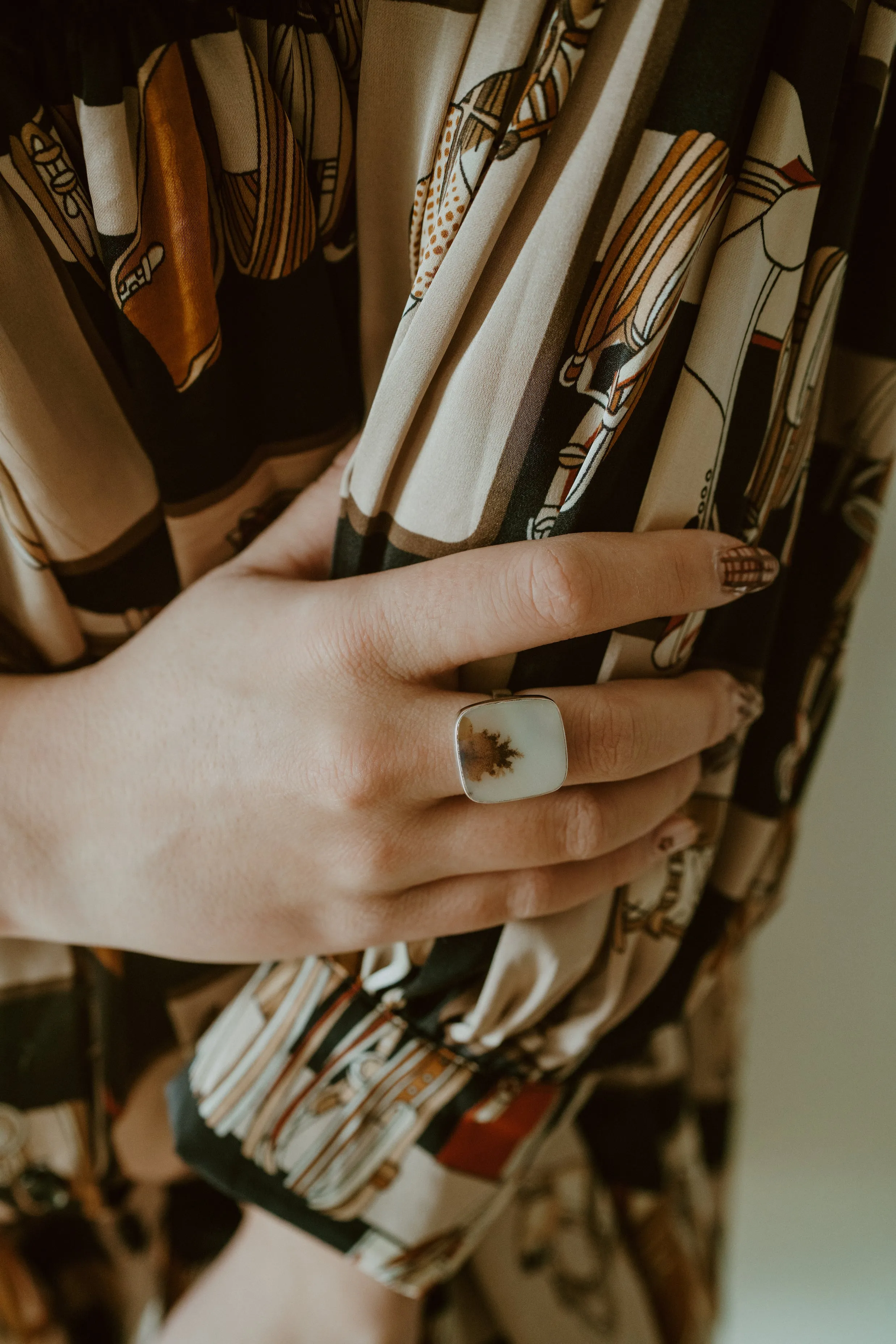 Kimber Ring | #4 | Scenic Agate