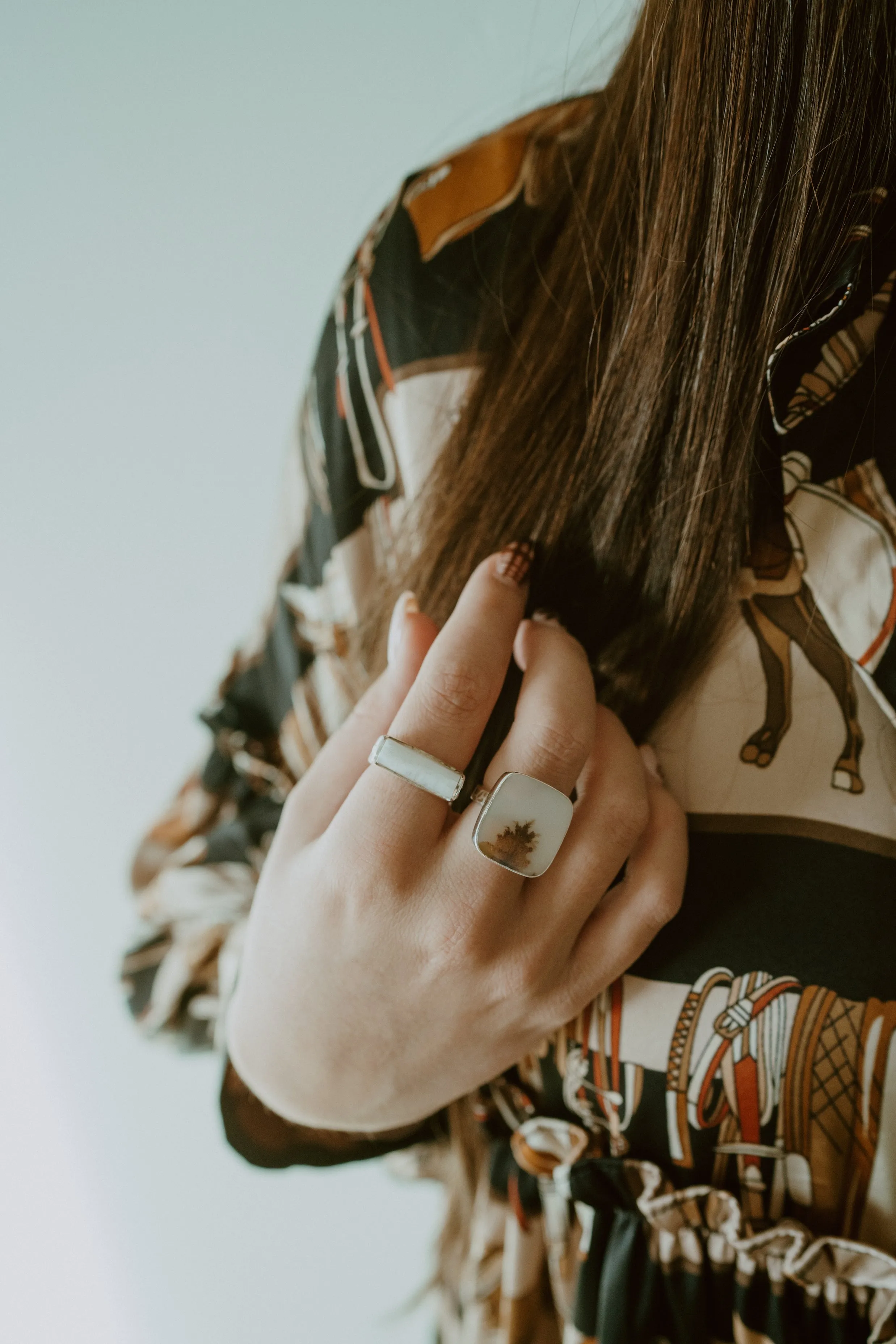 Kimber Ring | #4 | Scenic Agate