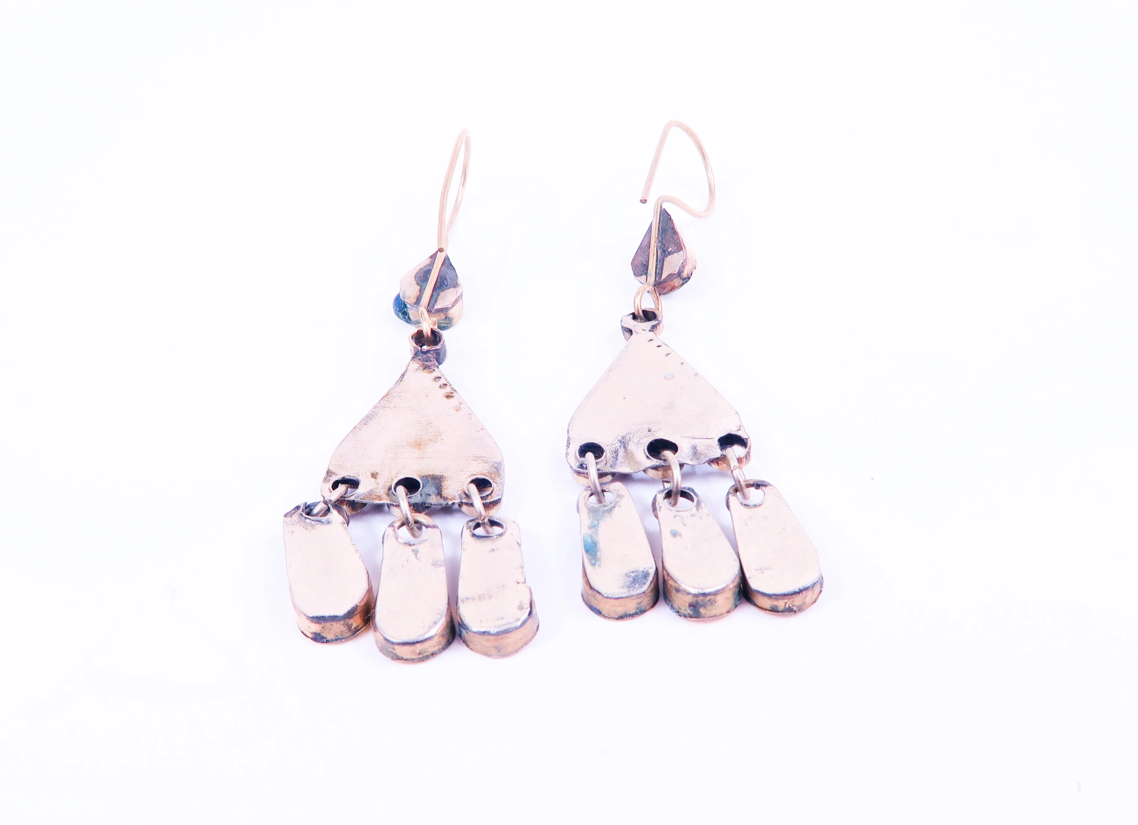 Lapis Lazuli Chandelier Earrings