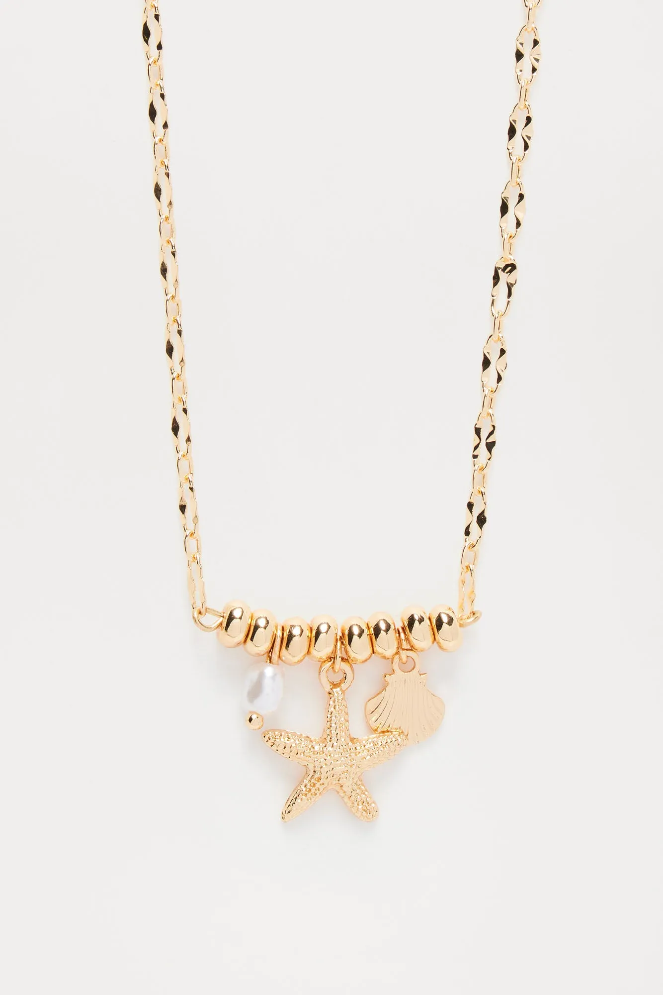 Lost My Bikini in Molokini Necklace - Gold