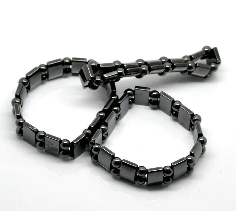 Magnetic Hematite Beads Braclets