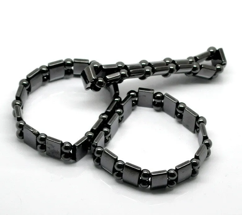 Magnetic Hematite Beads Braclets