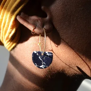 Marble Halls Statement Earrings