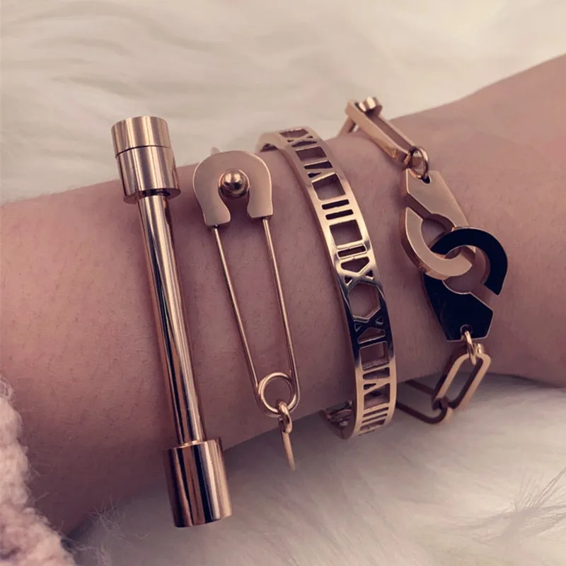 Mavis Hare handcuffs Bangles