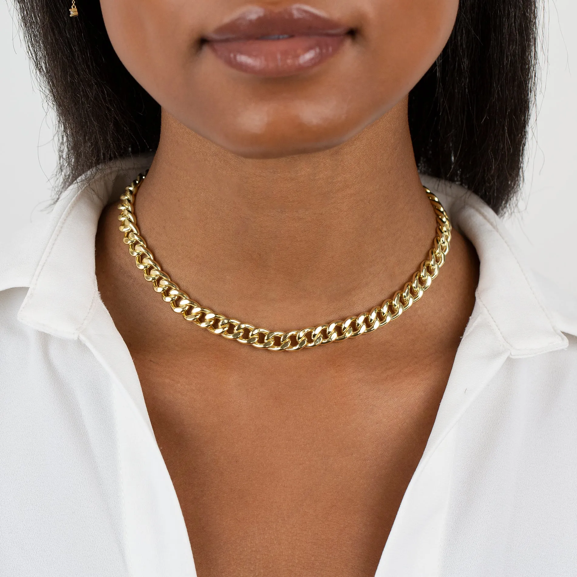 Medium Miami Curb Link Necklace