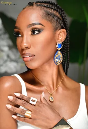 MINA STATEMENT EARRINGS