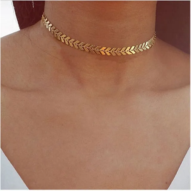 Multilayer Coin Tassels Lariat Bar Necklace