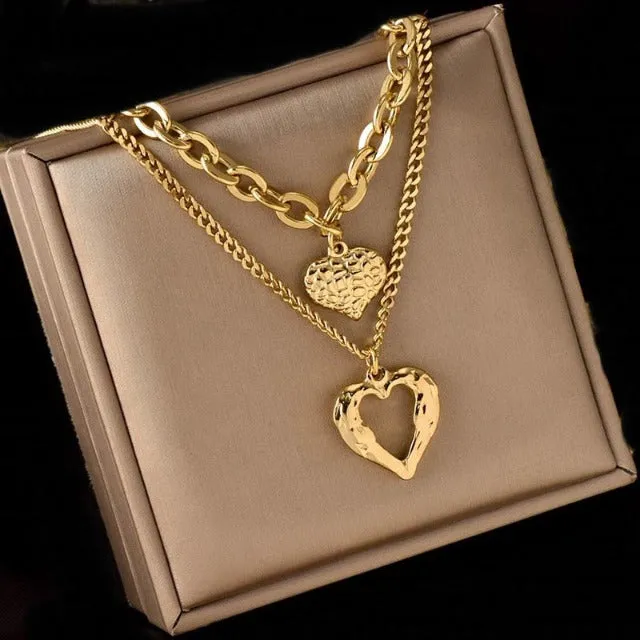 Necklaces trendy Vintage Punk