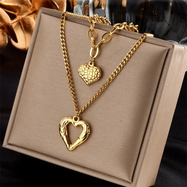 Necklaces trendy Vintage Punk