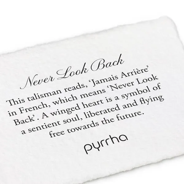 Never Look Back Necklace: Bronze