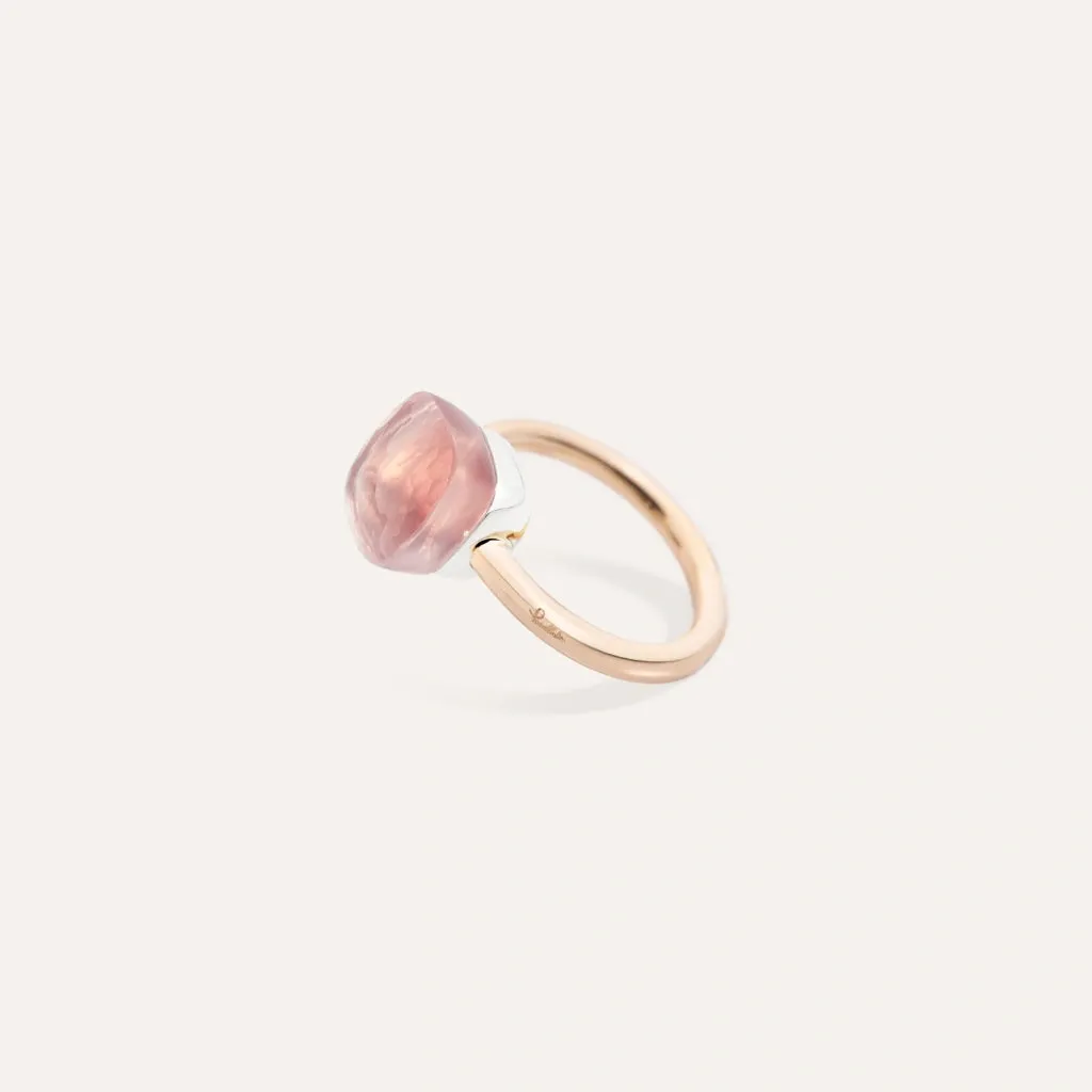 Nudo 18K Rose Gold Rose Quartz Classic Ring