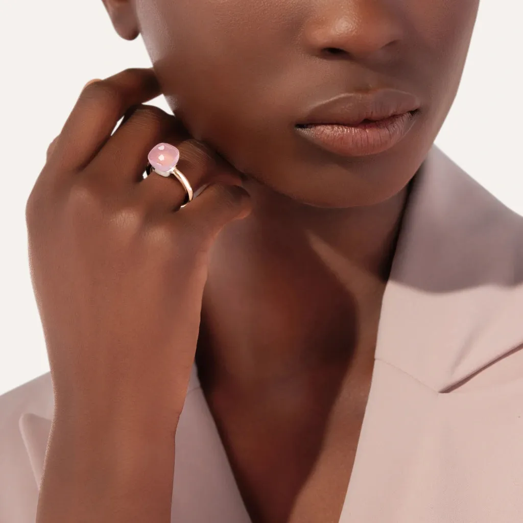 Nudo 18K Rose Gold Rose Quartz Classic Ring