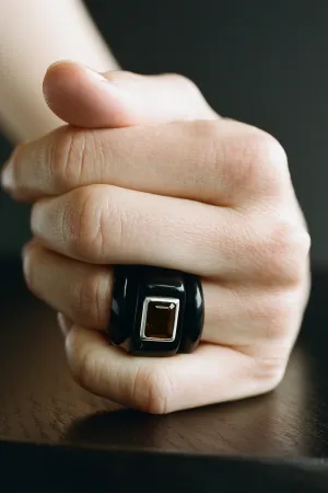 ONYX WALTER RING