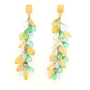 Opal Chandelier Earrings