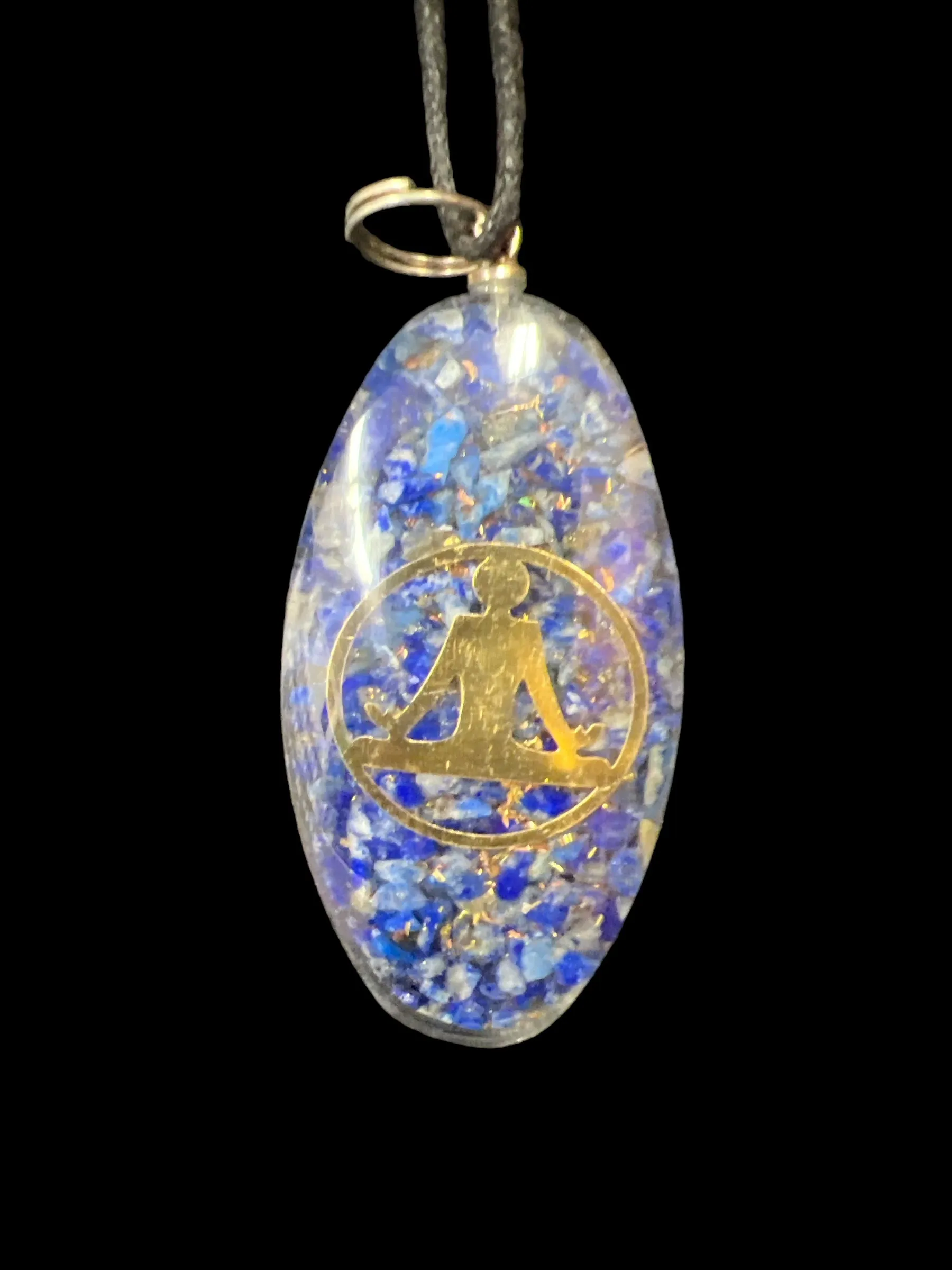 Orgonite Gemstone Pendants with Cord