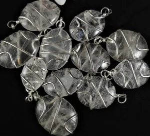 Oval Stone Pendants(various)