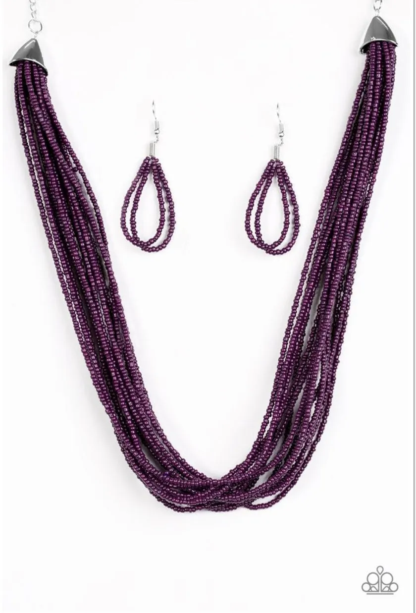 Paparazzi Wide Open Spaces - Purple Necklaces