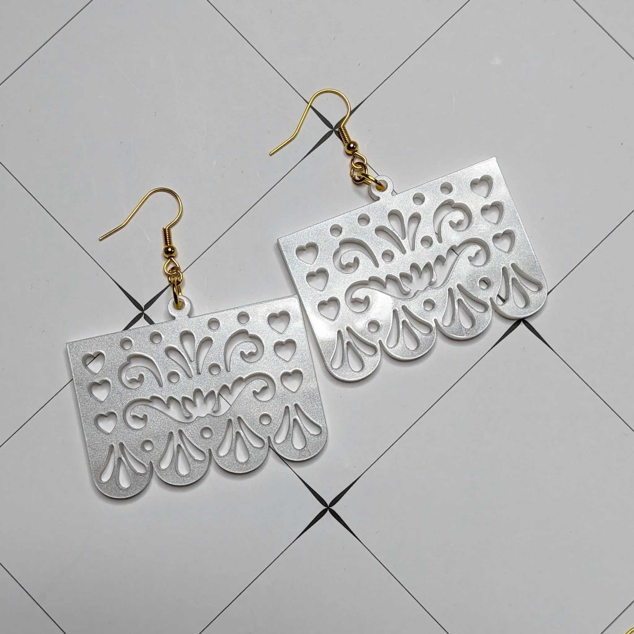 Papel Picado Earrings