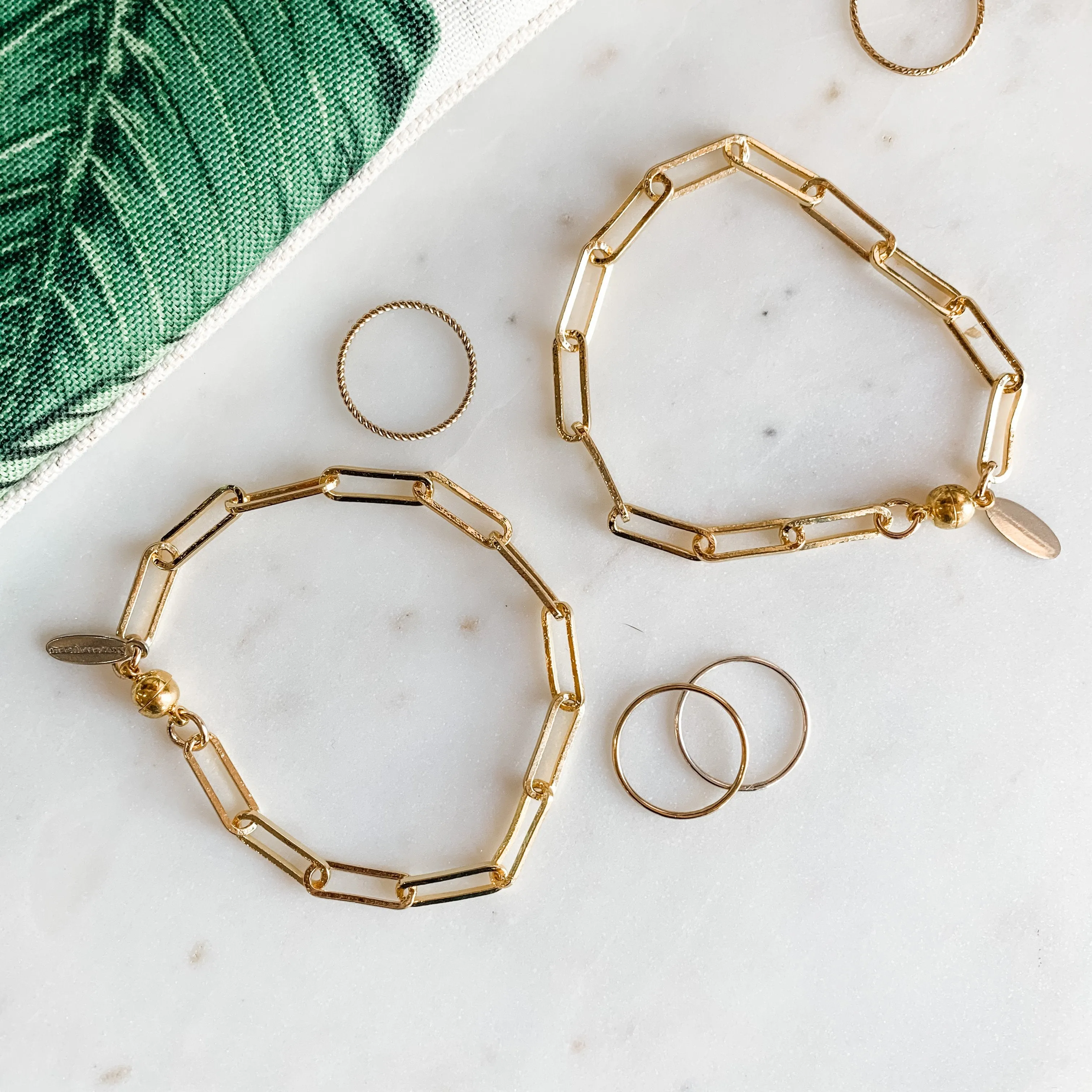 Paperclip Magnetic Bracelet