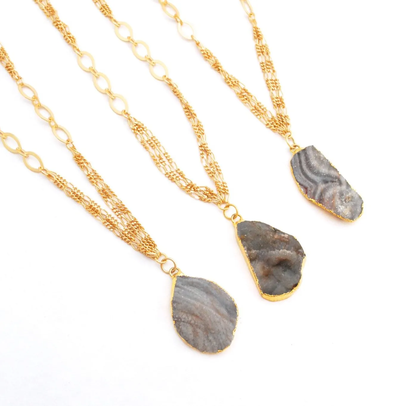 Paris Druzy Necklace