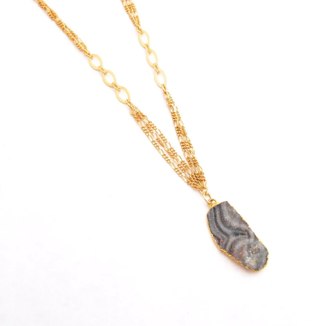 Paris Druzy Necklace