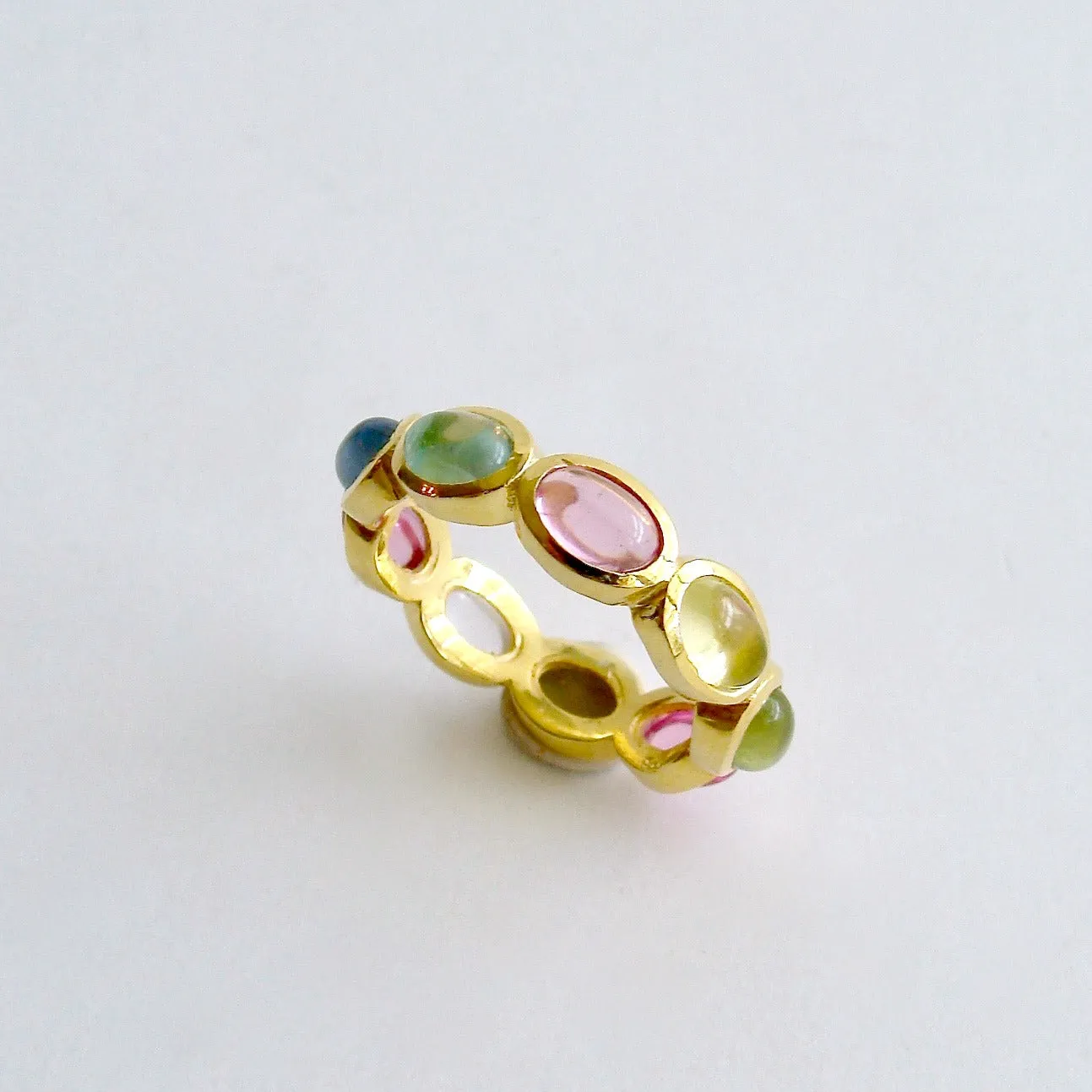 Pastel Quartz Stacking Ring