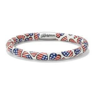 Patriotic Luv Woodstock Bracelet - JF0249