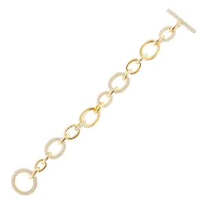 Pavé Multi Toggle Chain Bracelet
